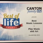 Best of Family Life Award Certif