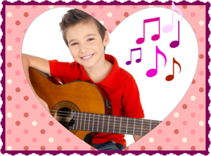 boy guitar valentines